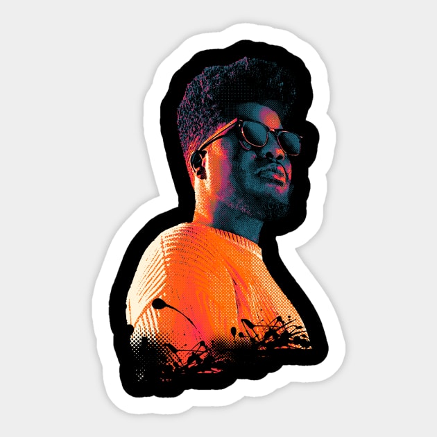 Khalid Sticker by lazartemarjun